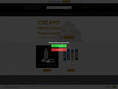 premiumcreams.co.uk snapshot