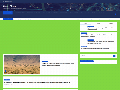 greenblogs.info snapshot