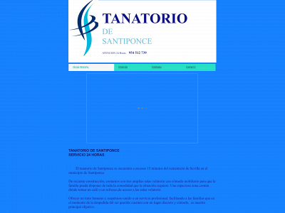 tanatoriodesantiponce.es snapshot