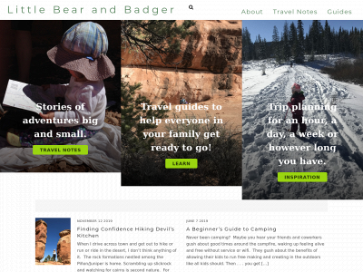 littlebearandbadger.com snapshot