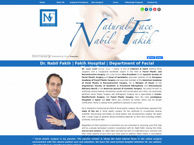 drnabilfakih.com snapshot