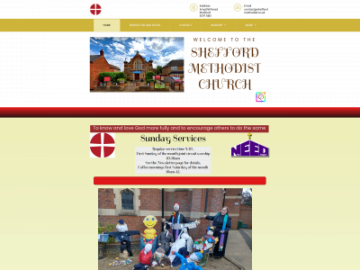 sheffordmethodist.co.uk snapshot