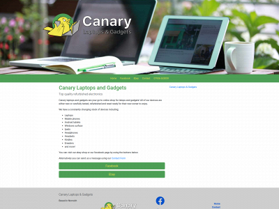 canarylaptopsandgadgets.co.uk snapshot