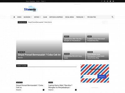 www.sitenesia.com snapshot