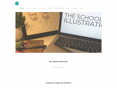 schoolofillustration.weebly.com snapshot