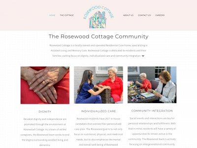 therosewoodcottage.com snapshot
