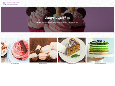 aaliyacupcakes.co snapshot