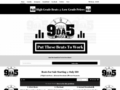 9da5music.com snapshot