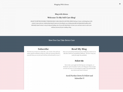 bloggingwithalexus.constantcontactsites.com snapshot