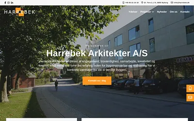 harrebek-arkitekter.dk snapshot