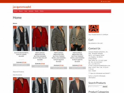 jacquesmoadel.com snapshot