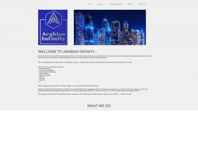 arabian-infinity.com snapshot