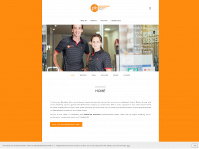 physiotherapybarcelona.com snapshot