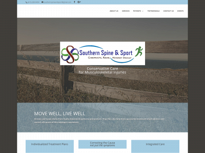 southernspinesport.com snapshot