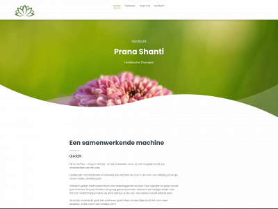 pranashanti.nl snapshot