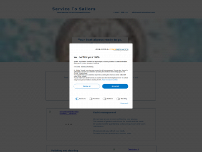 servicetosailors.com snapshot