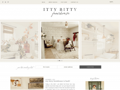 ittybittyfarmhouse.com snapshot