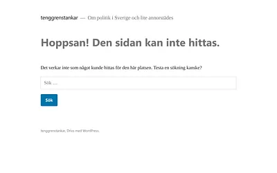 tenggren.nu snapshot