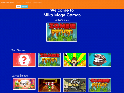 mikamegagames.com snapshot