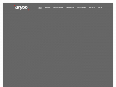 www.aryon.es snapshot