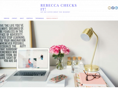 rebeccamornproofreader.com snapshot