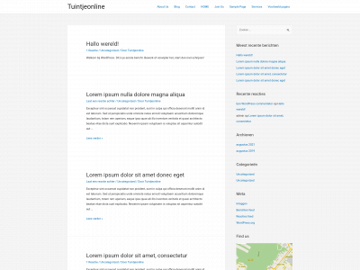 tuintjeonline.nl snapshot