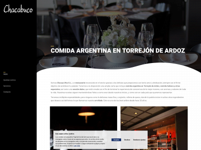 restaurantechacabuco.es snapshot