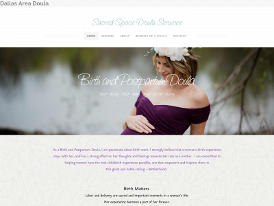 www.sacredspacedoulaservices.com snapshot