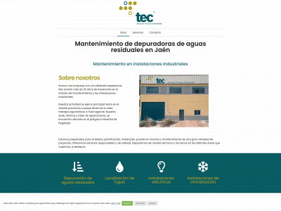www.tecserviciostecnicos.com snapshot