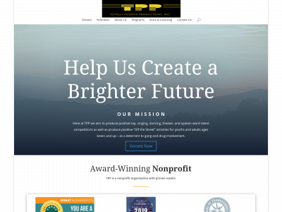 totallypositiveproductions.com snapshot