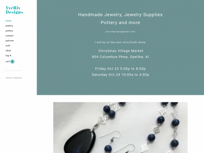 www.yverivdesigns.com snapshot