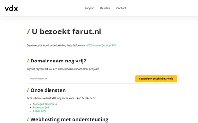 farut.nl snapshot