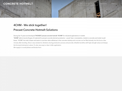 www.concrete-hotmelt.com snapshot