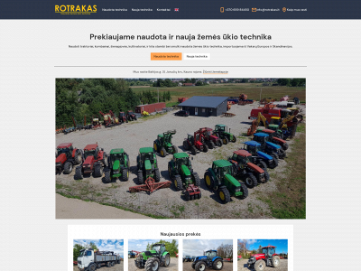 rotrakas.lt snapshot