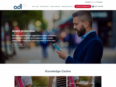 adlestateplanning.co.uk snapshot