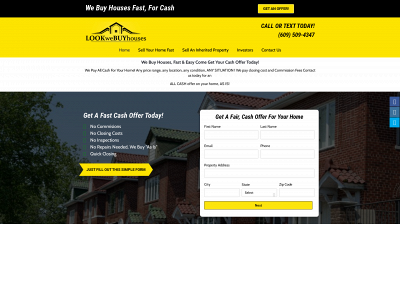 lookwebuyhouses.com snapshot