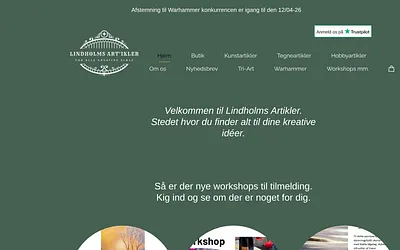 lindholmsartikler.dk snapshot
