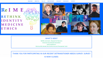 rethinkime.org snapshot