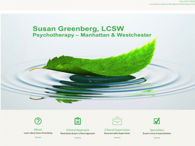susangreenbergpsychotherapy.com snapshot