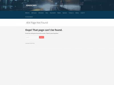 edgoc2021.se snapshot
