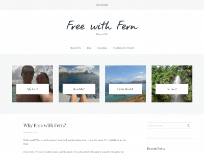 freewithfern.com snapshot