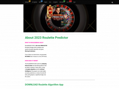 roulegenius.com snapshot