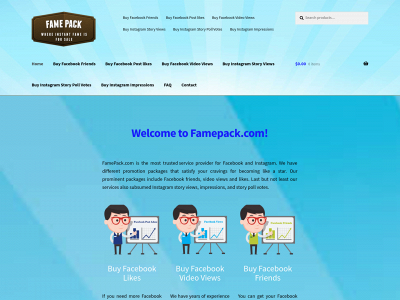 famepack.com snapshot