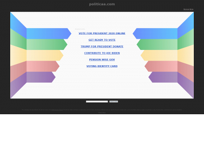 politicaa.com snapshot