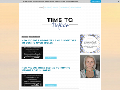 timetodeflate.com snapshot