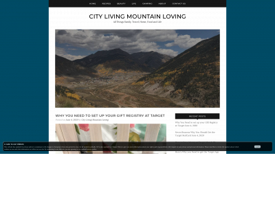 citylivingmountainloving.com snapshot