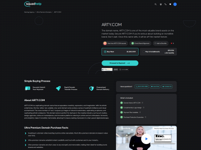 arty.com snapshot