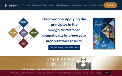 shingo.org snapshot