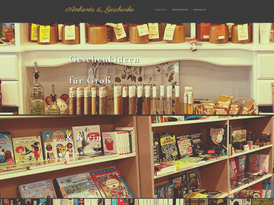 ambiente-geschenke.com snapshot