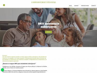 www.cammsegurosyfinanzas.es snapshot